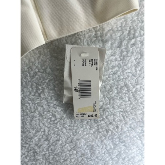 Jones New York Petite Ivory Career Blazer Jacket Button Front Size 14P - Picture 7 of 9